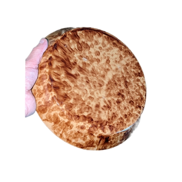 Antique Spongeware Pie Plate - Picture 2 of 6